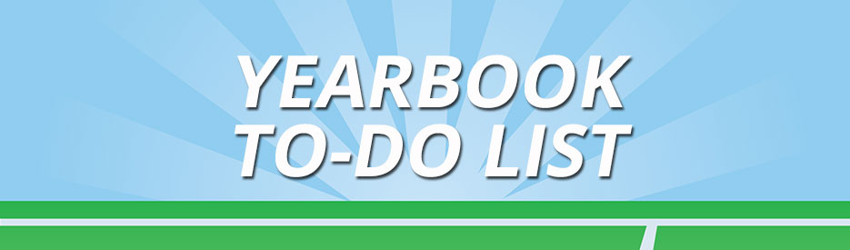 Yearbook To-Do List
